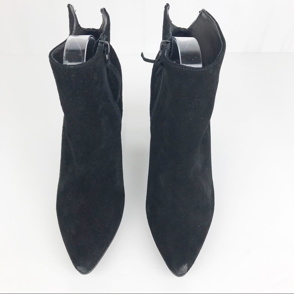 Stuart Weitzman Lofty Suede Booties Size 3 - image 6